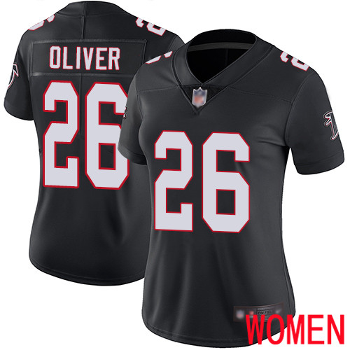 Atlanta Falcons Limited Black Women Isaiah Oliver Alternate Jersey NFL Football #26 Vapor Untouchable